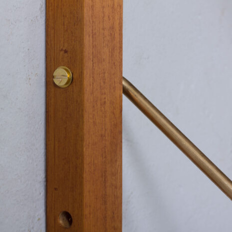 22079.1 Vintage modular teak shelving system with a desk and a cabinet in style of Sorensen Cadovius wall unit, Denmark 1960s-20 VintageRandersmodularteakshelvingsystemwithadesk,SorensenCadoviuswallunit,Denmarks