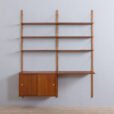 VintageRandersmodularteakshelvingsystemwithadesk,SorensenCadoviuswallunit,Denmarks