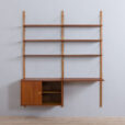 VintageRandersmodularteakshelvingsystemwithadesk,SorensenCadoviuswallunit,Denmarks