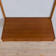Home office teak desk wall unit with modular shelves by Thygesen and Sorensen for Hansen Guldborg Denmark s scaled