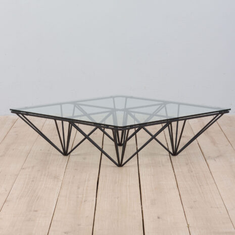 22093 Vintage Alanda glass coffee table in style of Paolo Piva for BB Italia-3 Vintage Alanda glass coffee table in style of Paolo Piva for BB Italia scaled