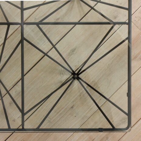 22093 Vintage Alanda glass coffee table in style of Paolo Piva for BB Italia-6 Vintage Alanda glass coffee table in style of Paolo Piva for BB Italia scaled