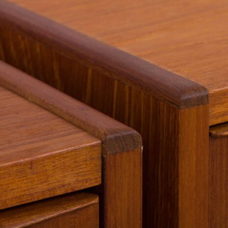 21010 Danish teak 2 nightstands with a drawer -10 Danish teak nightstands with a drawer