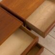 Danish teak nightstands with a drawer