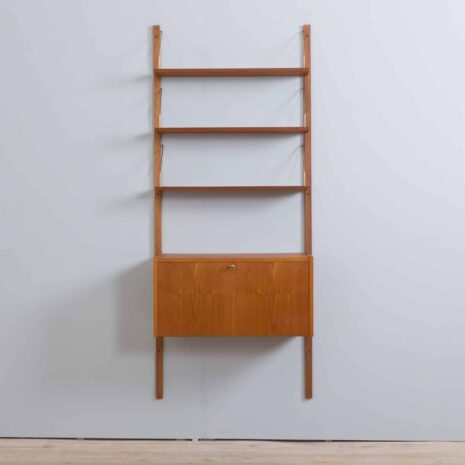 21289 Cadovius Sorensen home office secretary with 3 shelves wall unit-4 Cadovius Sorensen home office secretary with shelves wall unit