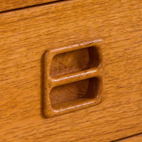 21435 Scandinavian mid century bookcase with chest of drawers in light teak, 1970s-13 Scandinavian mid century bookcase with chest of drawers in light teak s