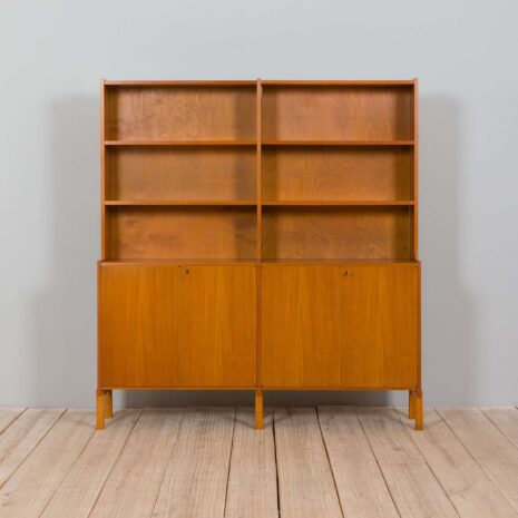 22022 modularny regał teak z barkiem-25 modularny regal teak z barkiem