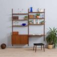 Hansen Guldborg bay teak wall unit w desk