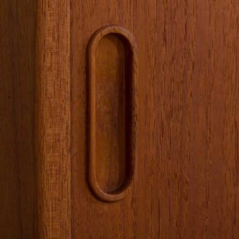 22040 Hansen Guldborg 2 bay teak wall unit w- desk-19 Hansen Guldborg bay teak wall unit w desk