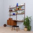 Hansen Guldborg bay teak wall unit w desk