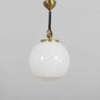 Italian Murano glass shade pendant lamp