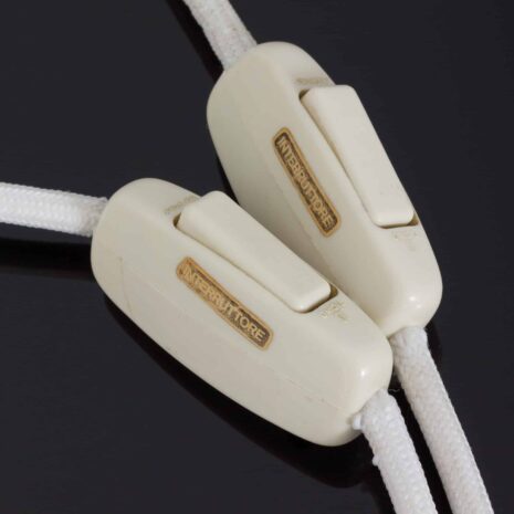 22047 pair of Italian Murano table lamps in glare swirl glass-12 pair of Italian Murano table lamps in glare swirl glass