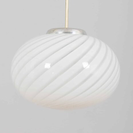 22053 Szklana lampa wisząca swirl-4 Glass swirl pendant lamp