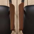 pair of danish teak chairs