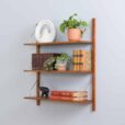 one bay Sorensen cadovius wallunit shelves