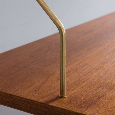 22094 one bay Sorensen cadovius wallunit 3 shelves-6 one bay Sorensen cadovius wallunit shelves