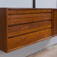 Danish rosewood royal Cado wall unit with cabinets and modular shelving