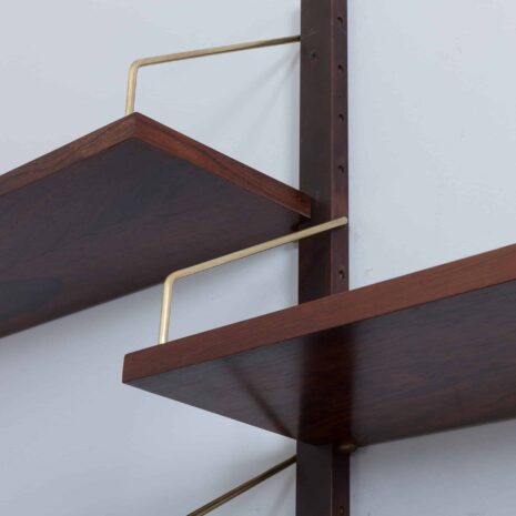 22096 Danish rosewood royal Cado wall unit with 2 cabinets and modular shelving-15 Danish rosewood royal Cado wall unit with cabinets and modular shelving