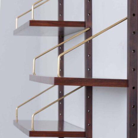 22096 Danish rosewood royal Cado wall unit with 2 cabinets and modular shelving-18 Danish rosewood royal Cado wall unit with cabinets and modular shelving