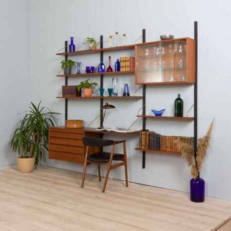 cadovius threebay deskshelf  shelves