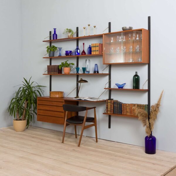 cadovius threebay deskshelf  shelves