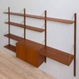 cadovius threebay unit with deskshelf shelves