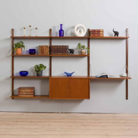 22101 cadovius threebay unit with deskshelf 7 shelves_-4 cadovius threebay unit with deskshelf shelves