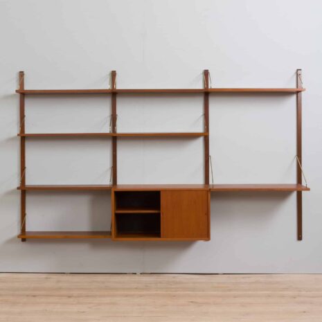 22101 cadovius threebay unit with deskshelf 7 shelves_-6 cadovius threebay unit with deskshelf shelves