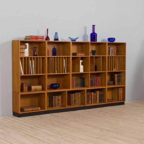 22106 H.W Klein bookshelf modular system for Bramin, Denmark 1970s-3 H