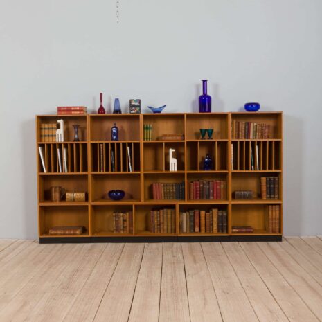 22106 H.W Klein bookshelf modular system for Bramin, Denmark 1970s H