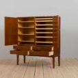 Thorald Madsen Danish teak linen cabinet Denmark s