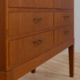 Thorald Madsen Danish teak linen cabinet Denmark s