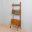 Ergo bookcase free standing Scandinavian teak Wall unit by John Texmon and Einar Blindheim Norway s