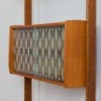 Ergo bookcase free standing Scandinavian teak Wall unit by John Texmon and Einar Blindheim Norway s