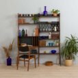 Scandinavian Ergo teak wall unit with a secretarie desk by Texmon and Blindheim Mobelfabrikk s