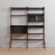 Scandinavian Ergo teak wall unit with a secretarie desk by Texmon and Blindheim Mobelfabrikk s