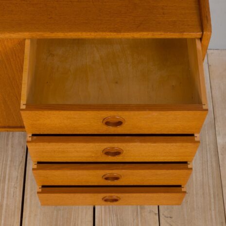 22120 Ergo bookcase in teak Wall unit by John Texmon and Einar Blindheim, Norway 1960s-12 Ergo bookcase in teak Wall unit by John Texmon and Einar Blindheim Norway s