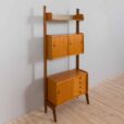 Ergo bookcase in teak Wall unit by John Texmon and Einar Blindheim Norway s