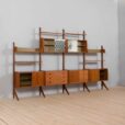 Teak free standing  bay Ergo wall unit by John Texmon and Einar Blindheim Norway s