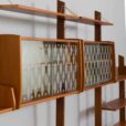 Teak free standing  bay Ergo wall unit by John Texmon and Einar Blindheim Norway s