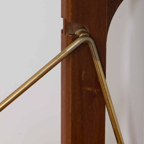 22123 Scandinavian teak Ergo one bay wall unit with glass cabinet, Norway 1960s-9 Scandinavian teak Ergo one bay wall unit with glass cabinet Norway s