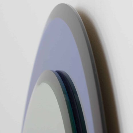 22149 Italian mid century Mirror by Antonio Lupi for Crystal Luxor, 1960s-5 Italian mid century Mirror by Antonio Lupi for Crystal Luxor s