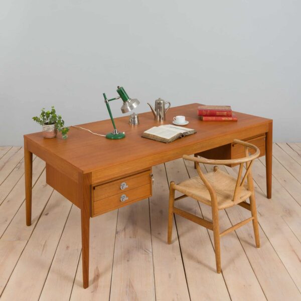 Extra Large Diplomat Desk by Finn Juhl for France   Son France   Daverkosen Denmark s