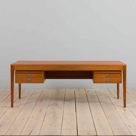 22071 Extra Large Diplomat Desk by Finn Juhl for France _ Søn - France _ Daverkosen, Denmark, 1960s-6 Extra Large Diplomat Desk by Finn Juhl for France Son France Daverkosen Denmark s