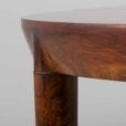 Severin Hansen rosewood round extension table for Haslev Denmark s