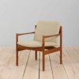 Teak mid century armchair
