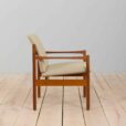 Teak mid century armchair