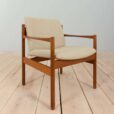 Teak mid century armchair