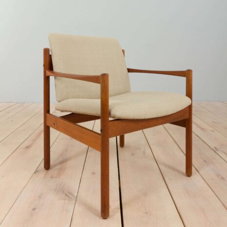 22104 Teak mid century armchair-7 Teak mid century armchair