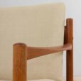 Teak mid century armchair